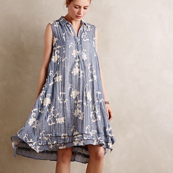 Anthropologie Dresses & Skirts - Anthro. Isabella Sinclair Tille Shirtdress sz S ✨